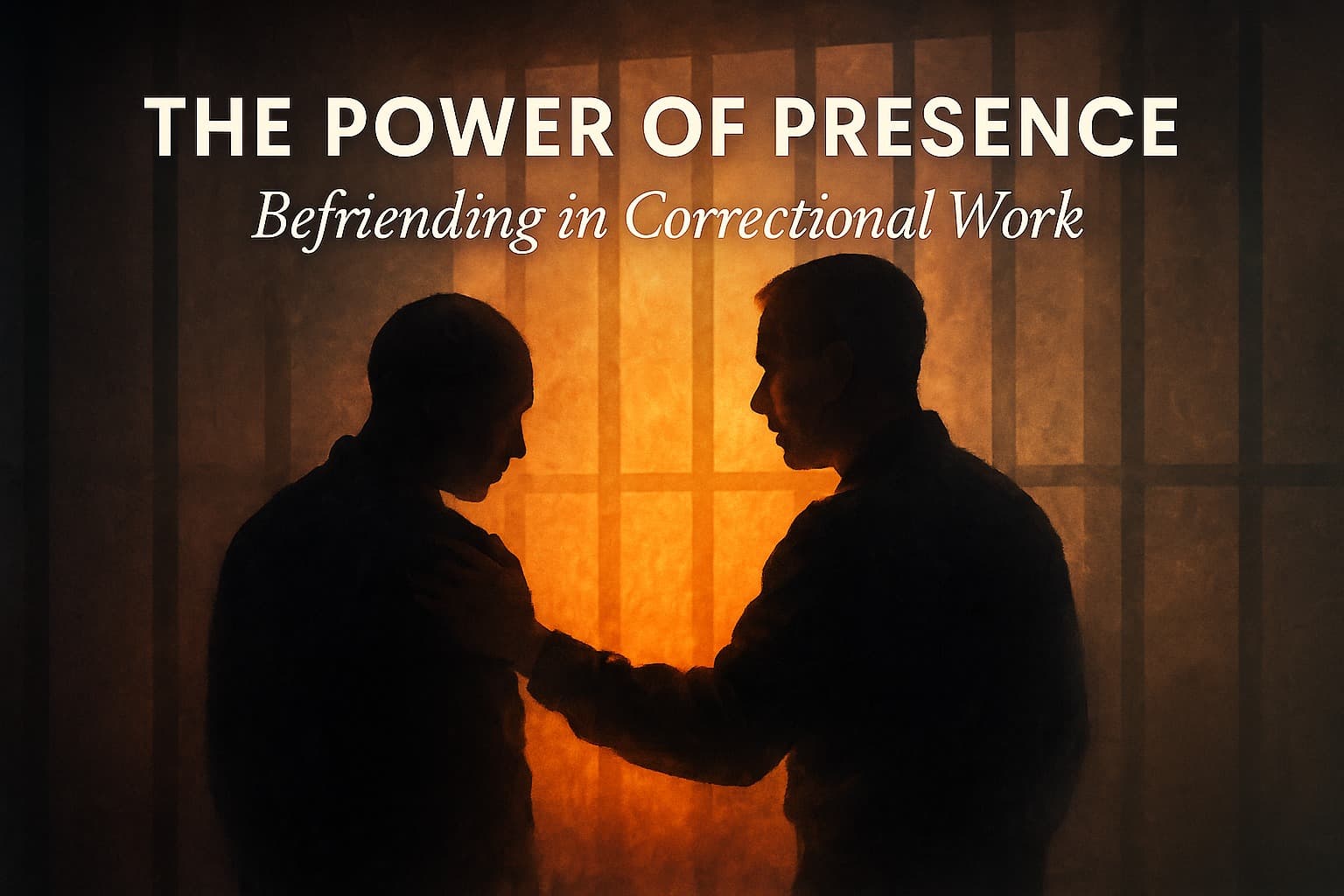 The Power of Presence: Befriending in Correctional Work