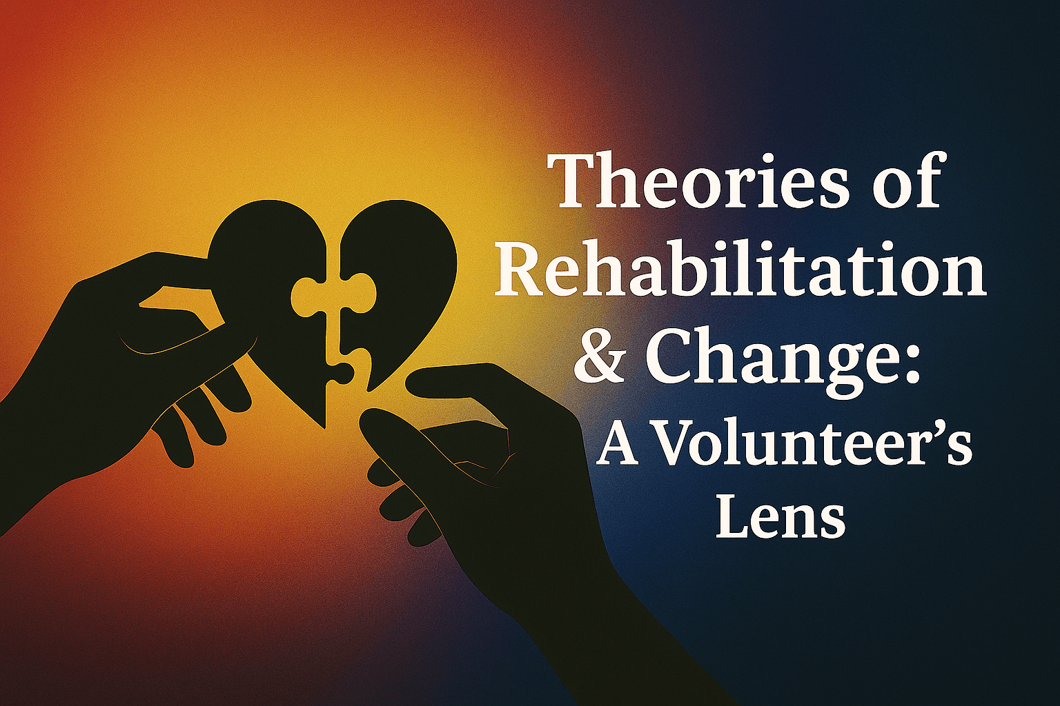 Theories of Rehabilitation & Change: A Volunteer’s Lens 